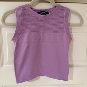 Fab'rik Purple Sleeveless Top